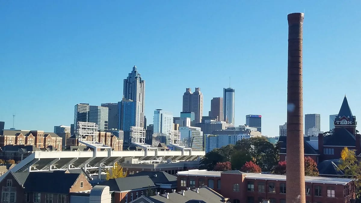 Skyline of downtown Atlanta, Georgia, USA