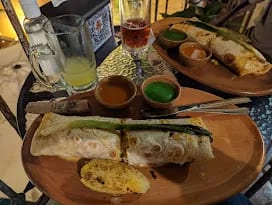 Flour tortillas at Mr. Tortilla in Antigua Guatemala