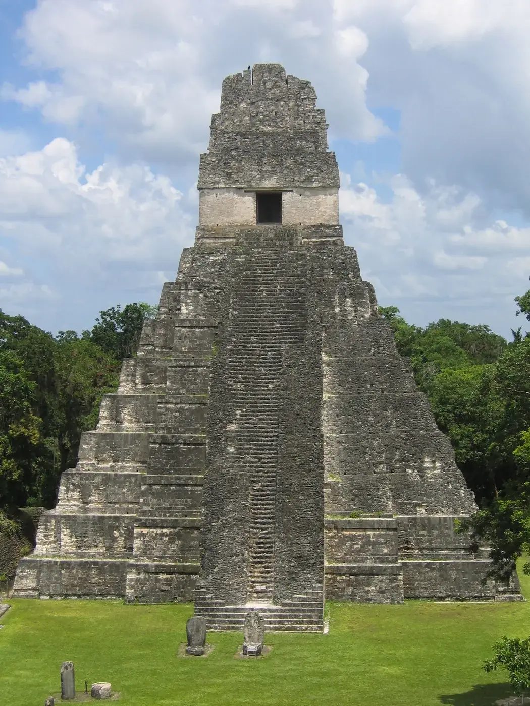 Temple I (Temple of the Great Jaguar) at Tikal National Park, Peten, Guatemala