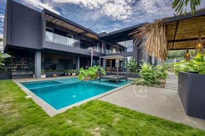 Luxurious Modern-Style Black Design House for Sale