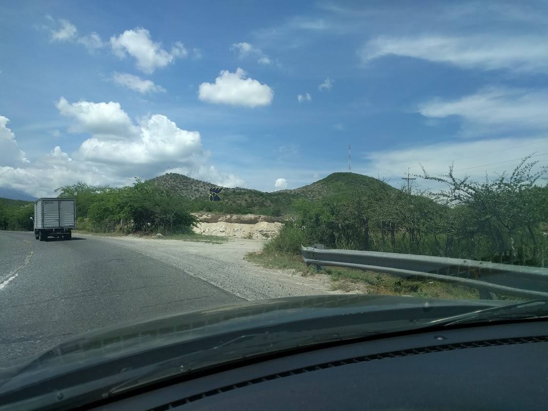 Paisaje del oriente de Guatemala